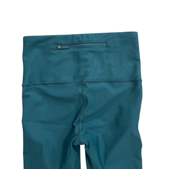 Lululemon Zoned In Tight 27" Green Jasper Leggings Size 4 Running Full Length - Picture 5 of 8